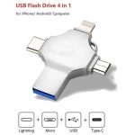 Multi function 4 in 1 64gb Usb Flash Drive High Speed