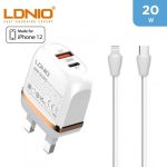 Ldnio A2316c 20W Pd Fast Charger Type C To iPhone - Image 3