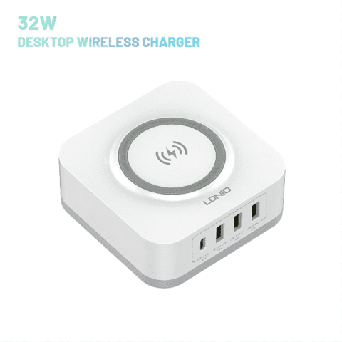 Ldnio Aw004 Desktop 32W Wireless Charger Best Buy