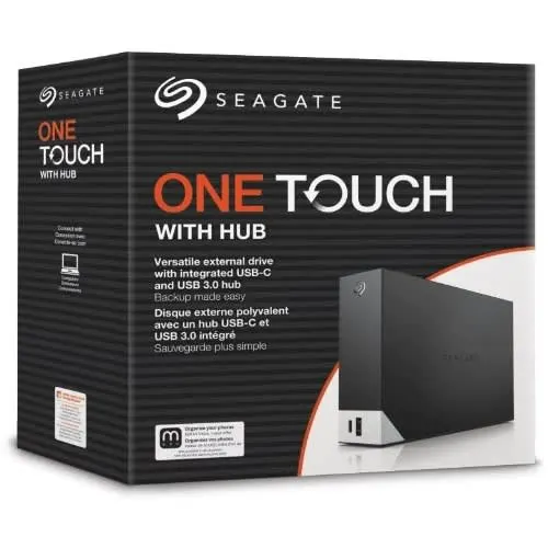 Seagate One Touch Hub 10TB External Hard Drive HDD