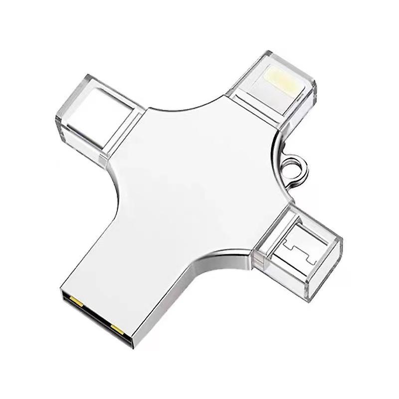 Multifunction 4 in 1 128gb Usb Flash Drive High Speed
