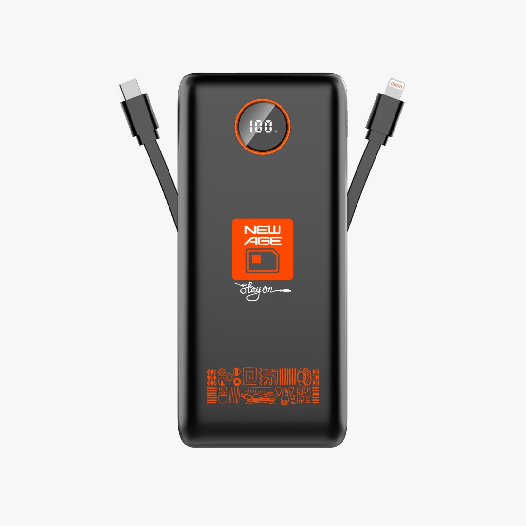 New Age J153 22500mah with cables