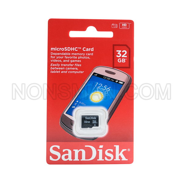 Sandisk Micro Sd Card 32gb Class 4
