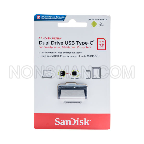 Sandisk Ultra Dual Drive Usb Type C 3.1 32gb