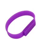 Silicon Wristband Flash 4Gb Purple - Image 2