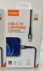 LDNIO Type-C Cable LC111 to Lightning - Image 6