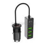 LDNIO C61 Fast Car Charger Auto-ID With 4 USB - Grey - Image 3
