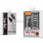 LDNIO C61 Fast Car Charger Auto-ID With 4 USB - Grey